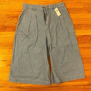 Pilcro and the Letterpress Denim Culottes